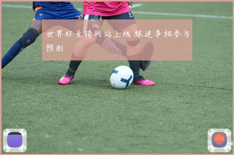 世界杯竞猜网站上线 球迷争相参与预测