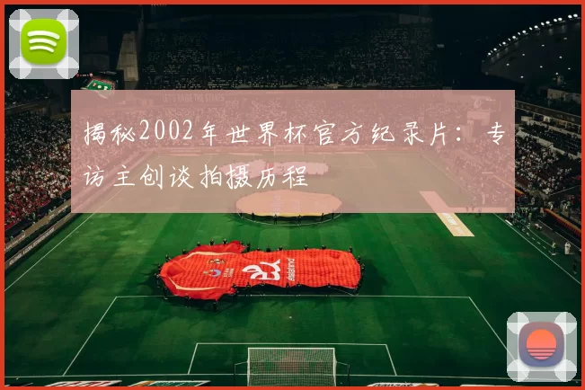 揭秘2002年世界杯官方纪录片:专访主创谈拍摄历程