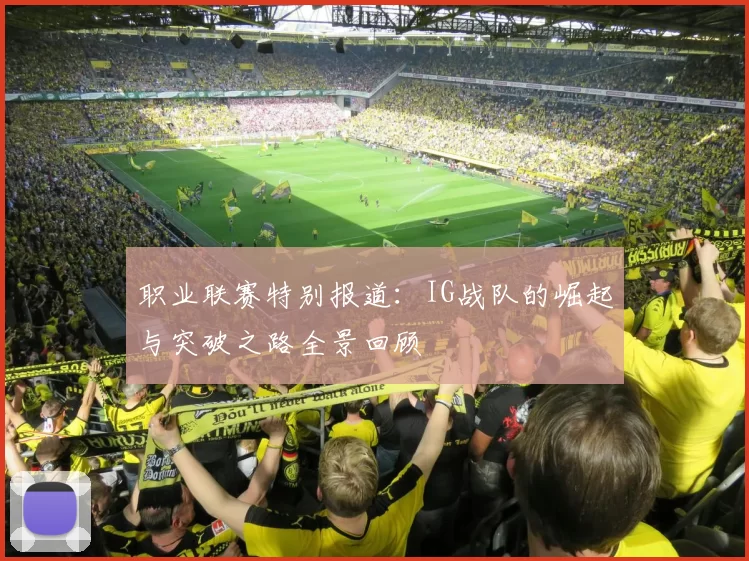 职业联赛特别报道：IG战队的崛起与突破之路全景回顾